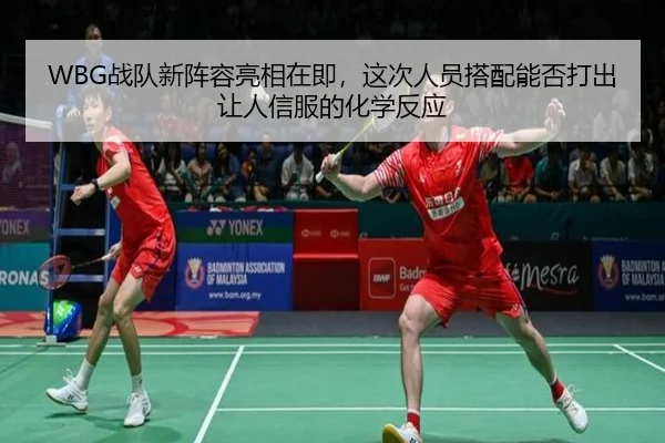 WBG战队新阵容亮相在即，这次人员搭配能否打出让人信服的化学反应